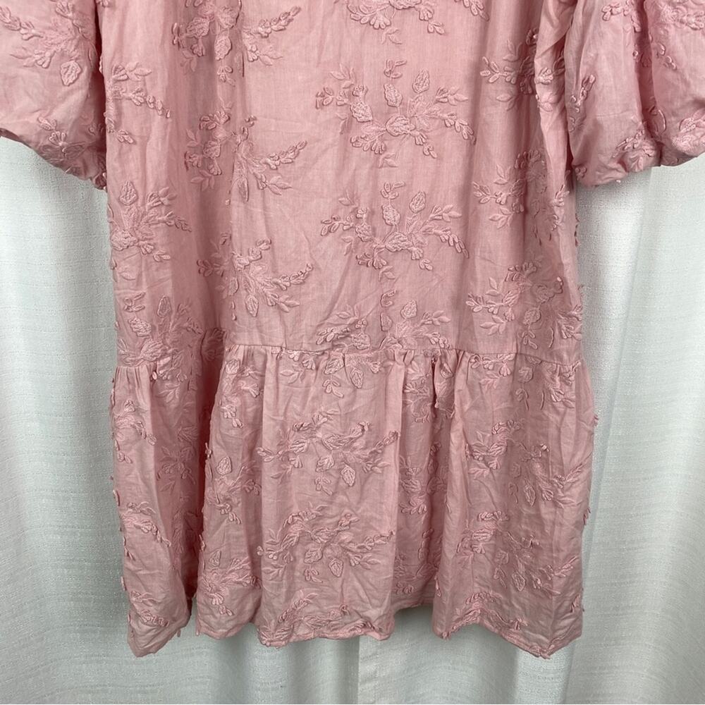 City Chic Crystal Pink Layla Babydoll Dress Sz.M(18) NWT - Picture 7 of 16